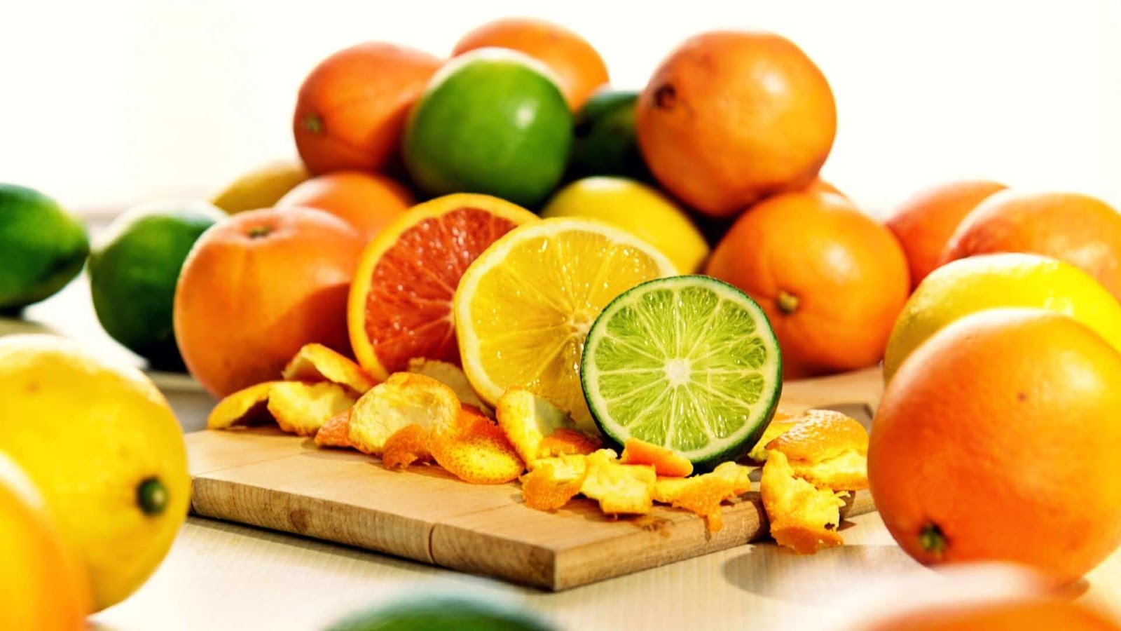 winter season food - citrus fruits